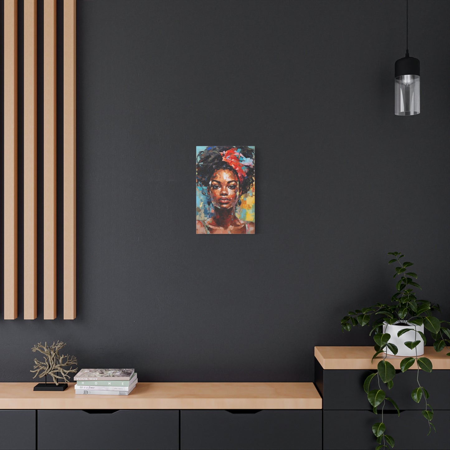 Black woman boho art | Digital Print | Wall art | Black art | Home decor | Abstract Female Print | Black girl print