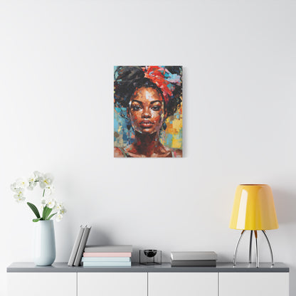 Black woman boho art | Digital Print | Wall art | Black art | Home decor | Abstract Female Print | Black girl print