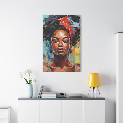 Black woman boho art | Digital Print | Wall art | Black art | Home decor | Abstract Female Print | Black girl print