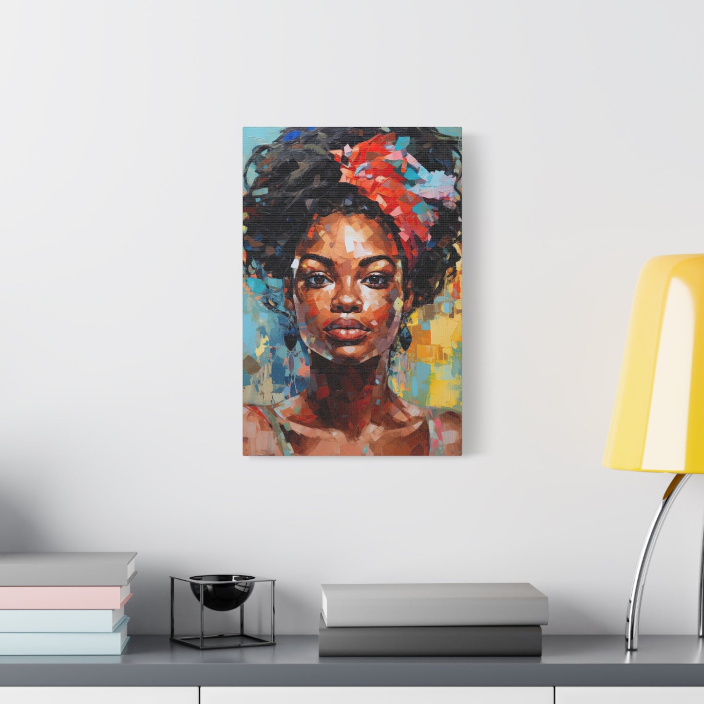 Black woman boho art | Digital Print | Wall art | Black art | Home decor | Abstract Female Print | Black girl print